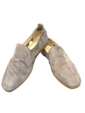 Cole Haan Women’s Grey Suede Slip-On Loafers, size 6.5